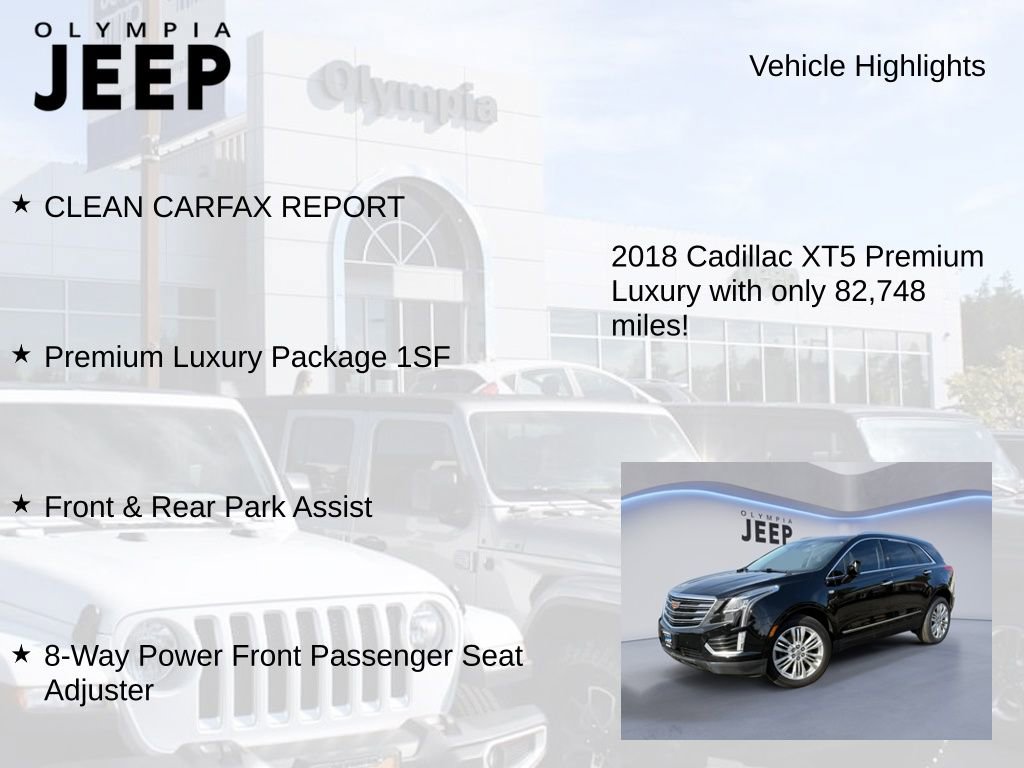 Used 2018 Cadillac XT5 Premium Luxury image 7