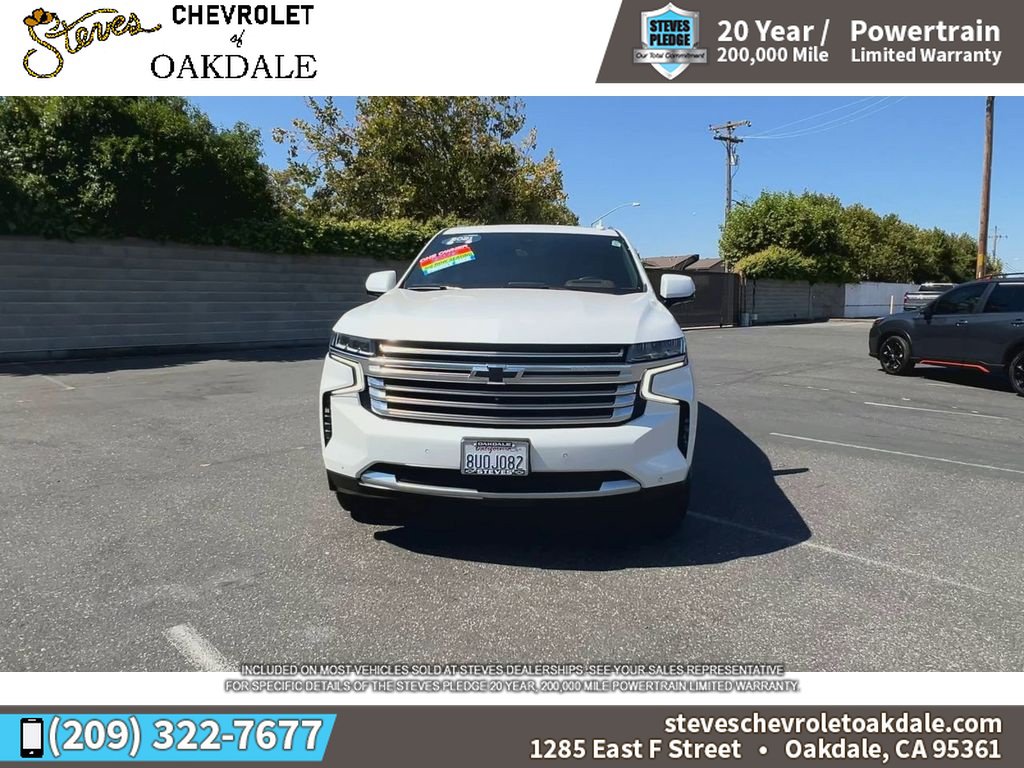 Certified 2021 Chevrolet Tahoe High Country AWD/4WD image 4