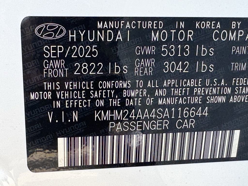 New 2025 Hyundai Ioniq 6 SE image 32