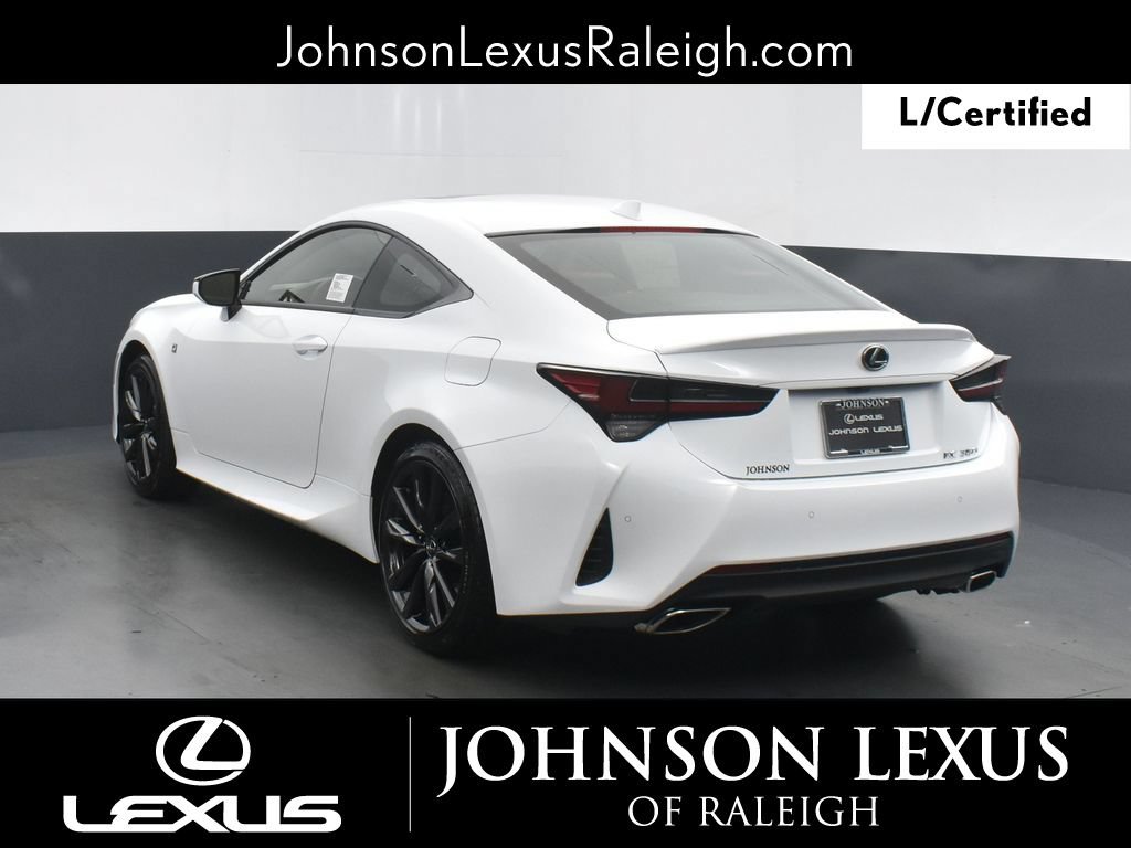 Certified 2024 Lexus RC 350 F Sport w/ Navigation Package RWD image 7