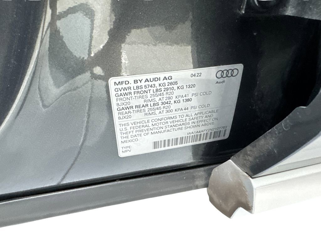 Used 2022 Audi SQ5 Premium AWD/4WD image 90