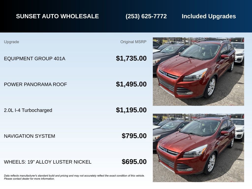 Used 2014 Ford Escape Titanium w/ Equipment Group 401A image 5