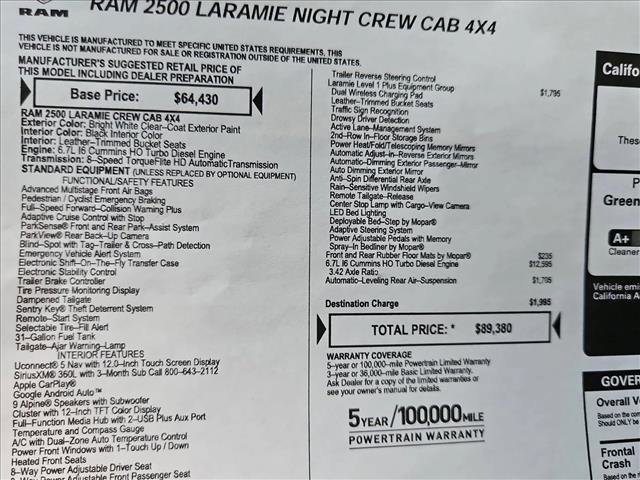 New 2025 RAM 2500 Laramie w/ Night Edition image 18