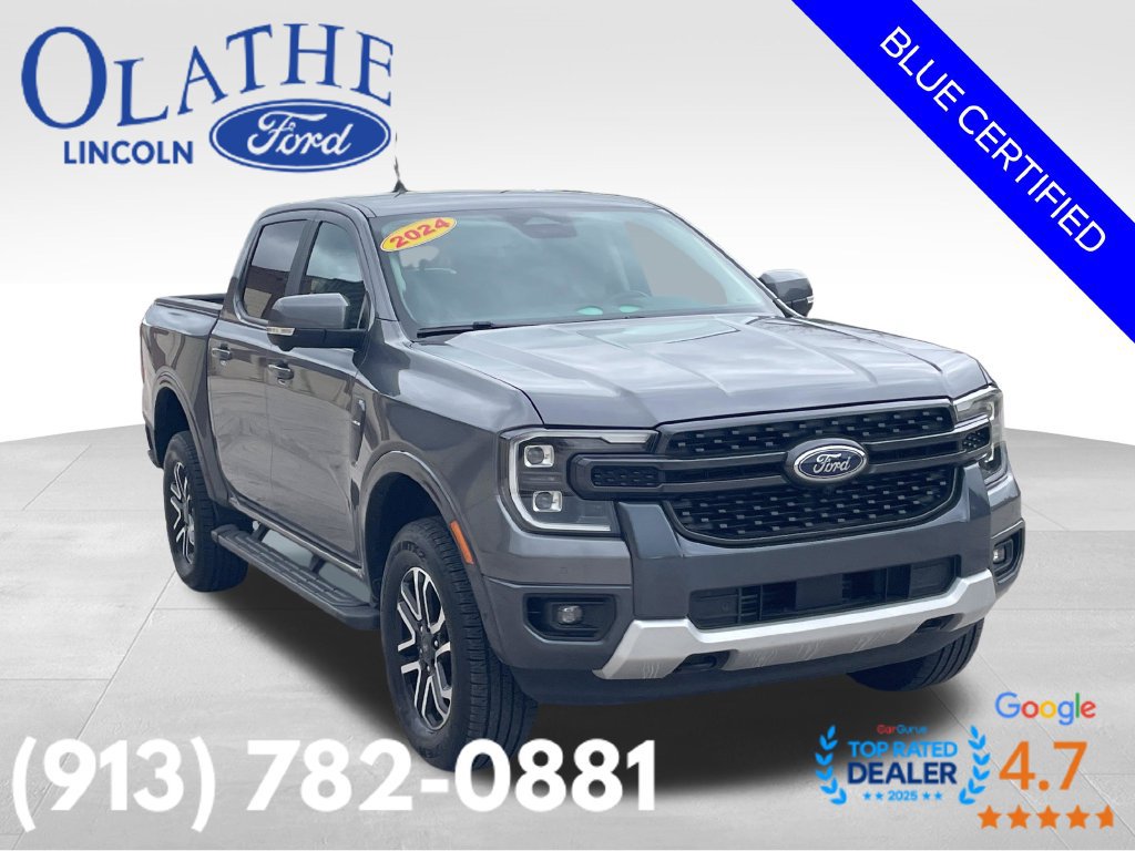 Certified 2024 Ford Ranger Lariat w/ Trailer Tow Package AWD/4WD image 8