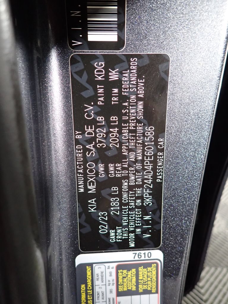Used 2023 Kia Forte LXS FWD image 38