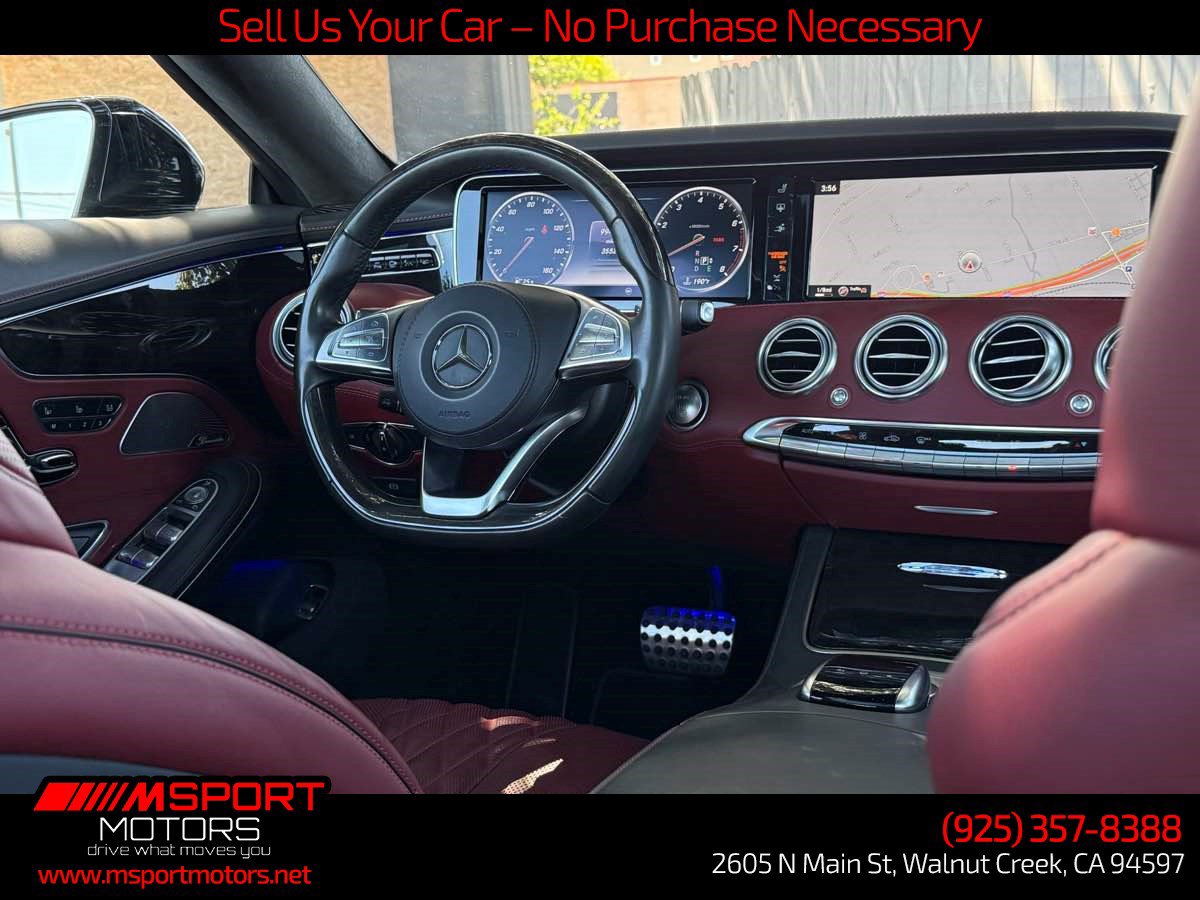 Used 2016 Mercedes-Benz S 550 4MATIC Coupe image 32