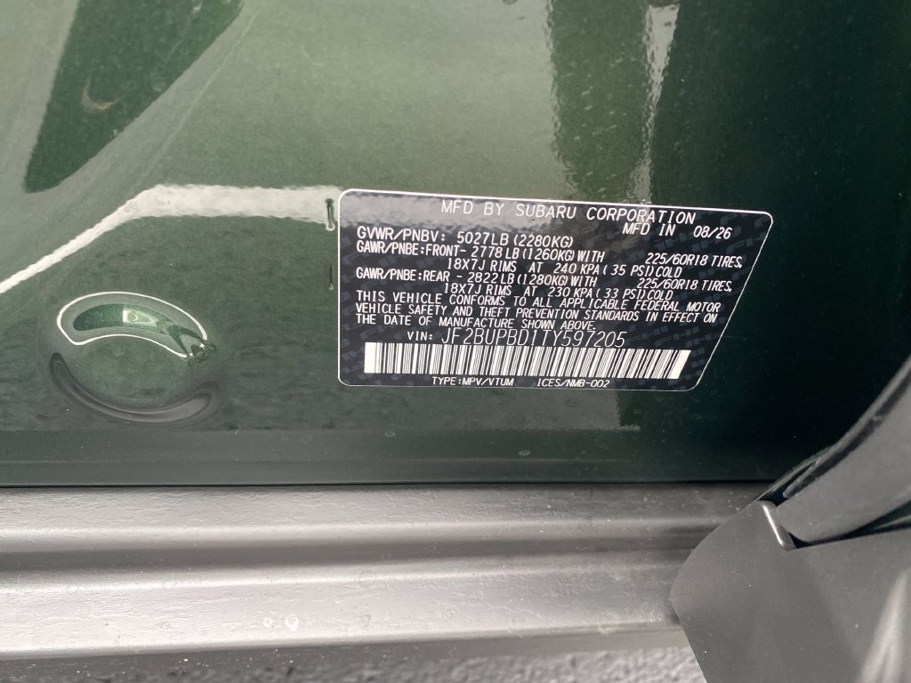 New 2026 Subaru Outback Premium AWD/4WD image 27