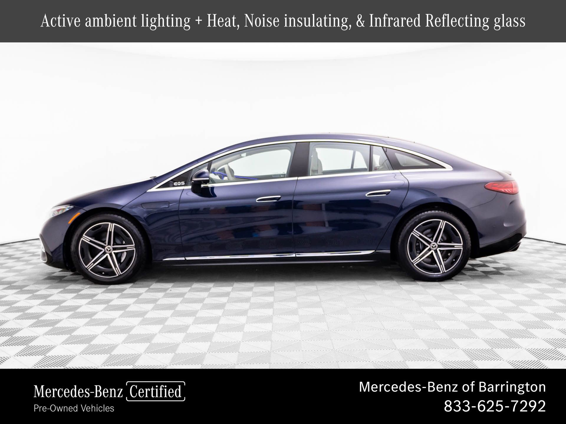Used 2023 Mercedes-Benz EQS 580 4MATIC Sedan video 2