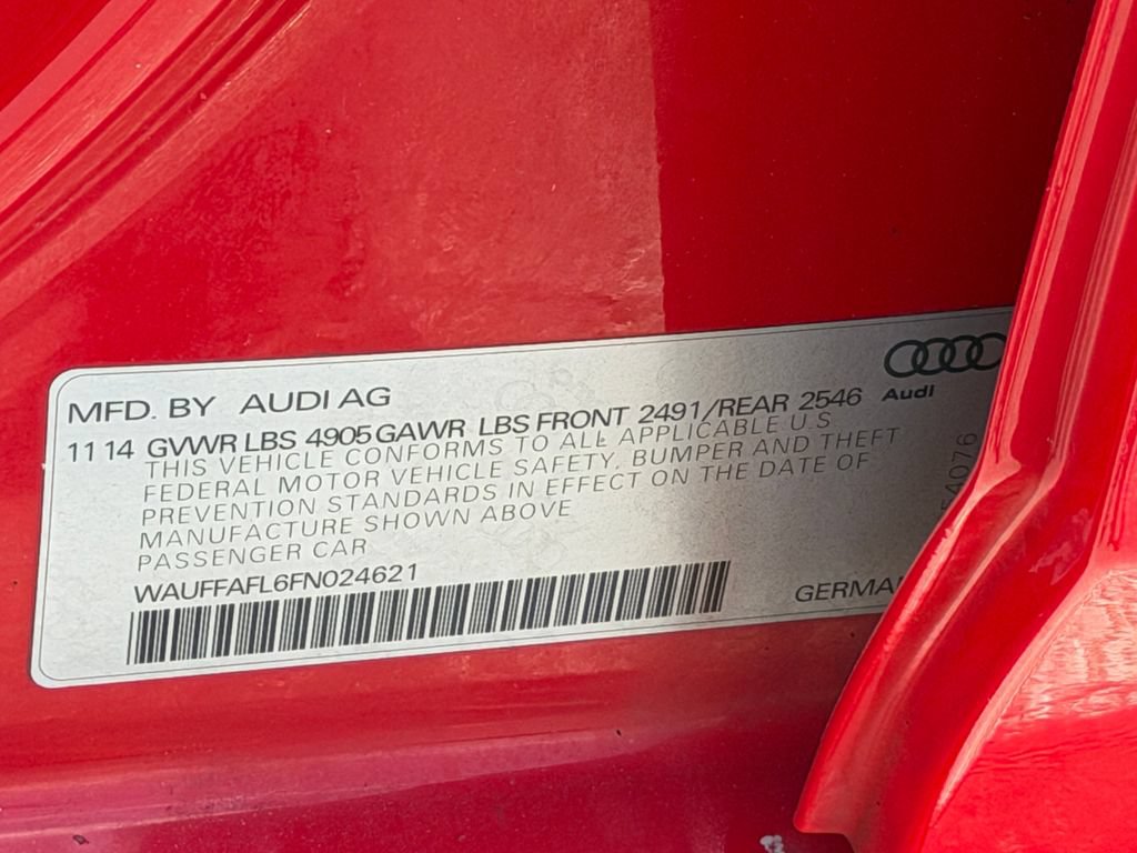 Used 2015 Audi A4 2.0T Premium Plus w/ Technology Package AWD/4WD image 9