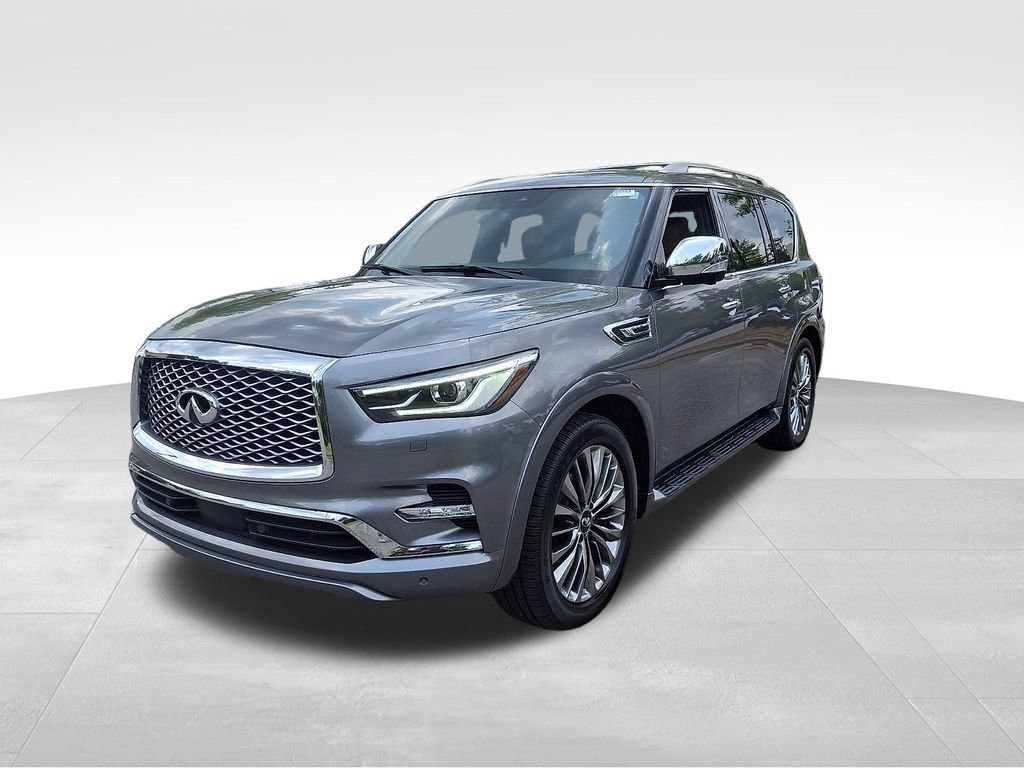 Used 2021 INFINITI QX80 Sensory w/ Cargo Package AWD/4WD image 3