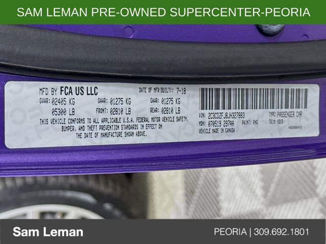 Used 2018 Dodge Challenger R/T Scat Pack image 31