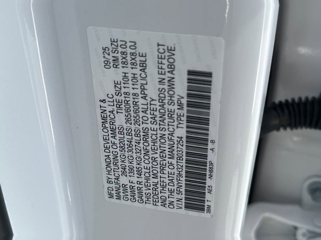 New 2026 Honda Passport RTL image 26