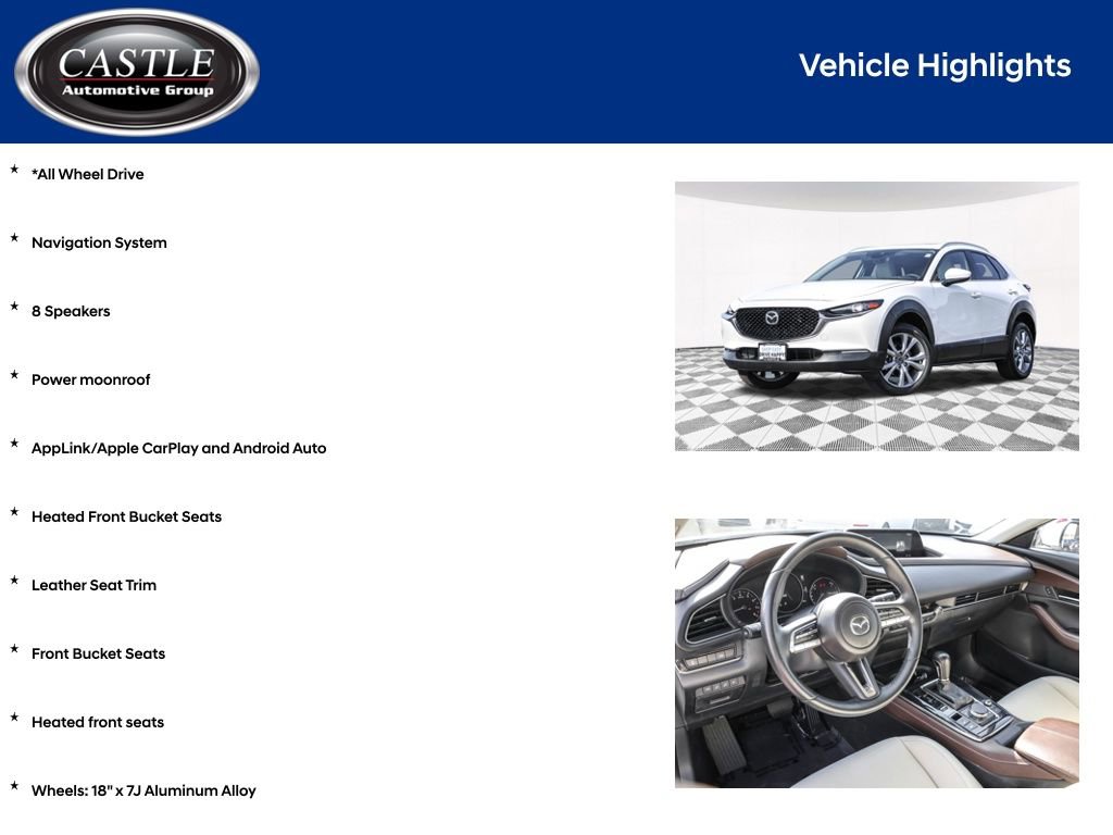 Used 2023 MAZDA CX-30 AWD 2.5 S w/ Premium Package image 4