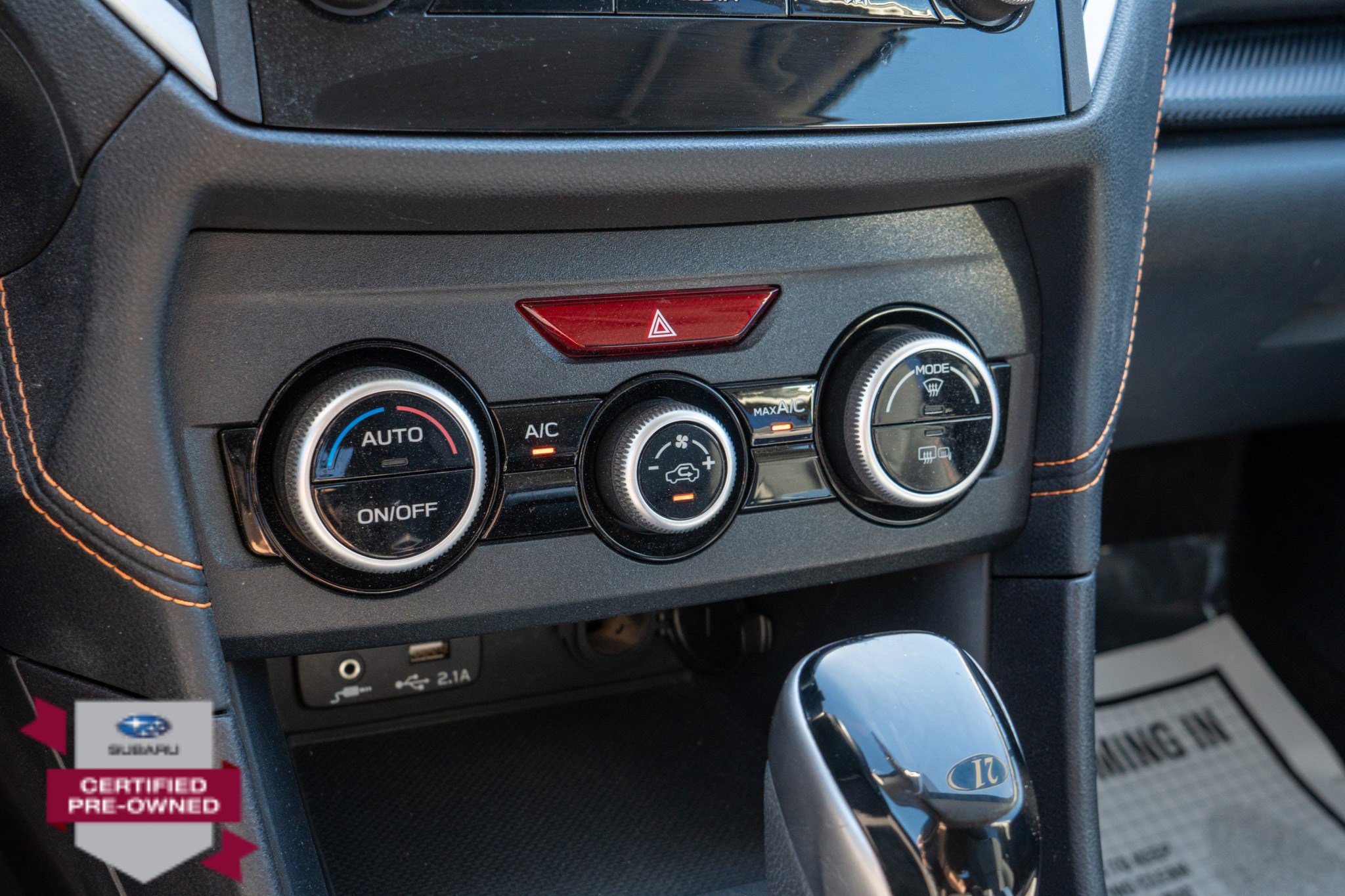 Certified 2021 Subaru Crosstrek 2.0i Premium w/ Moonroof Package image 14