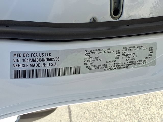 Used 2022 Jeep Cherokee Trailhawk AWD/4WD image 27