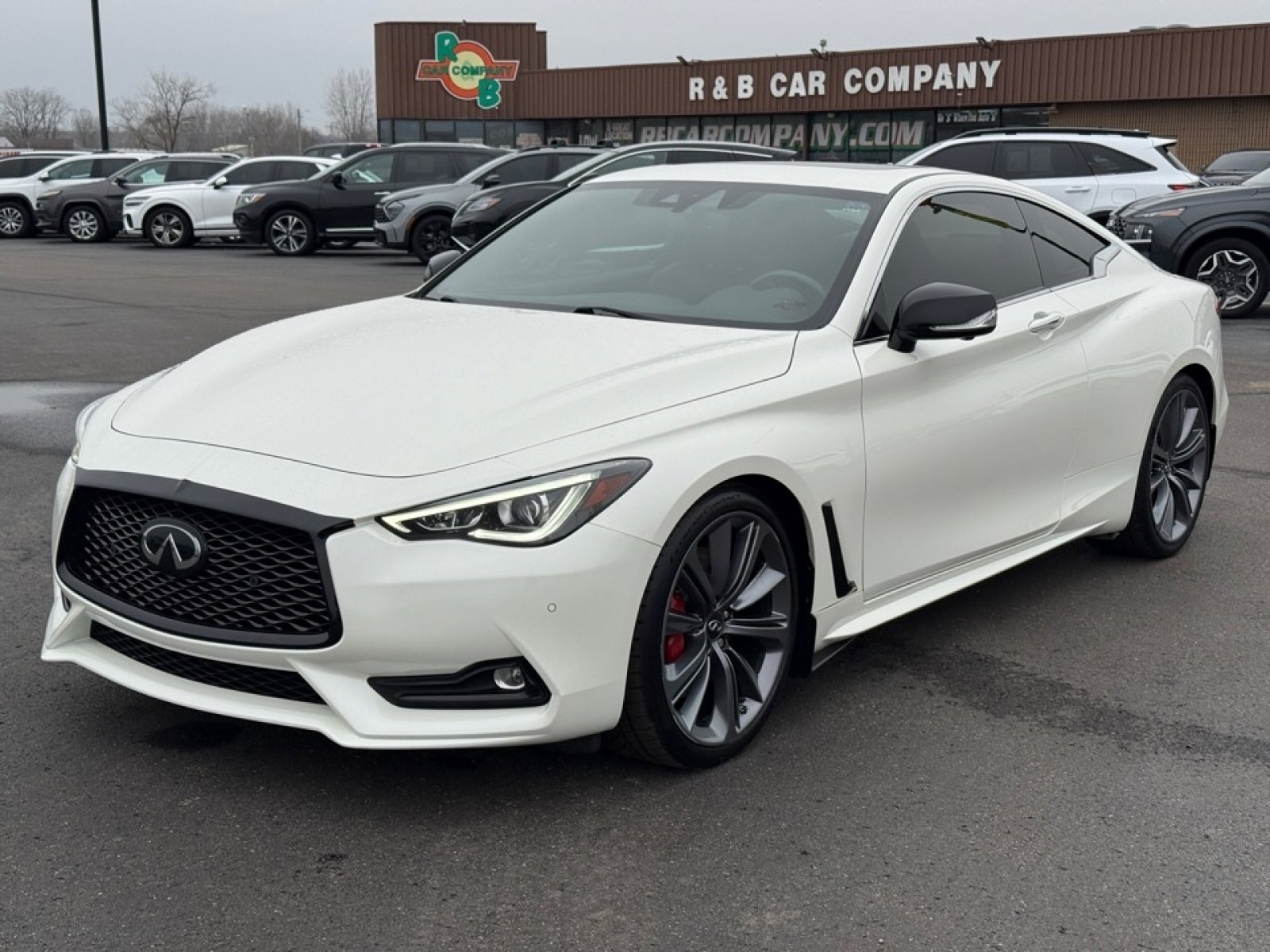 Used 2022 INFINITI Q60 Red Sport 400 w/ Proactive Package RWD image 4