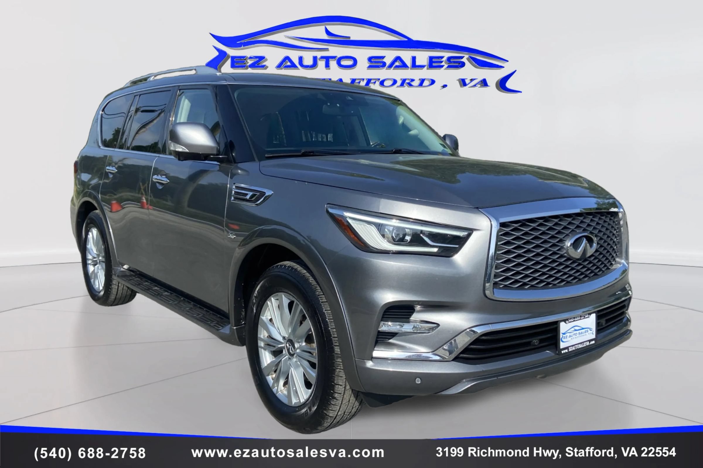 Used 2019 INFINITI QX80 Luxe w/ Proassist Package AWD/4WD image 3