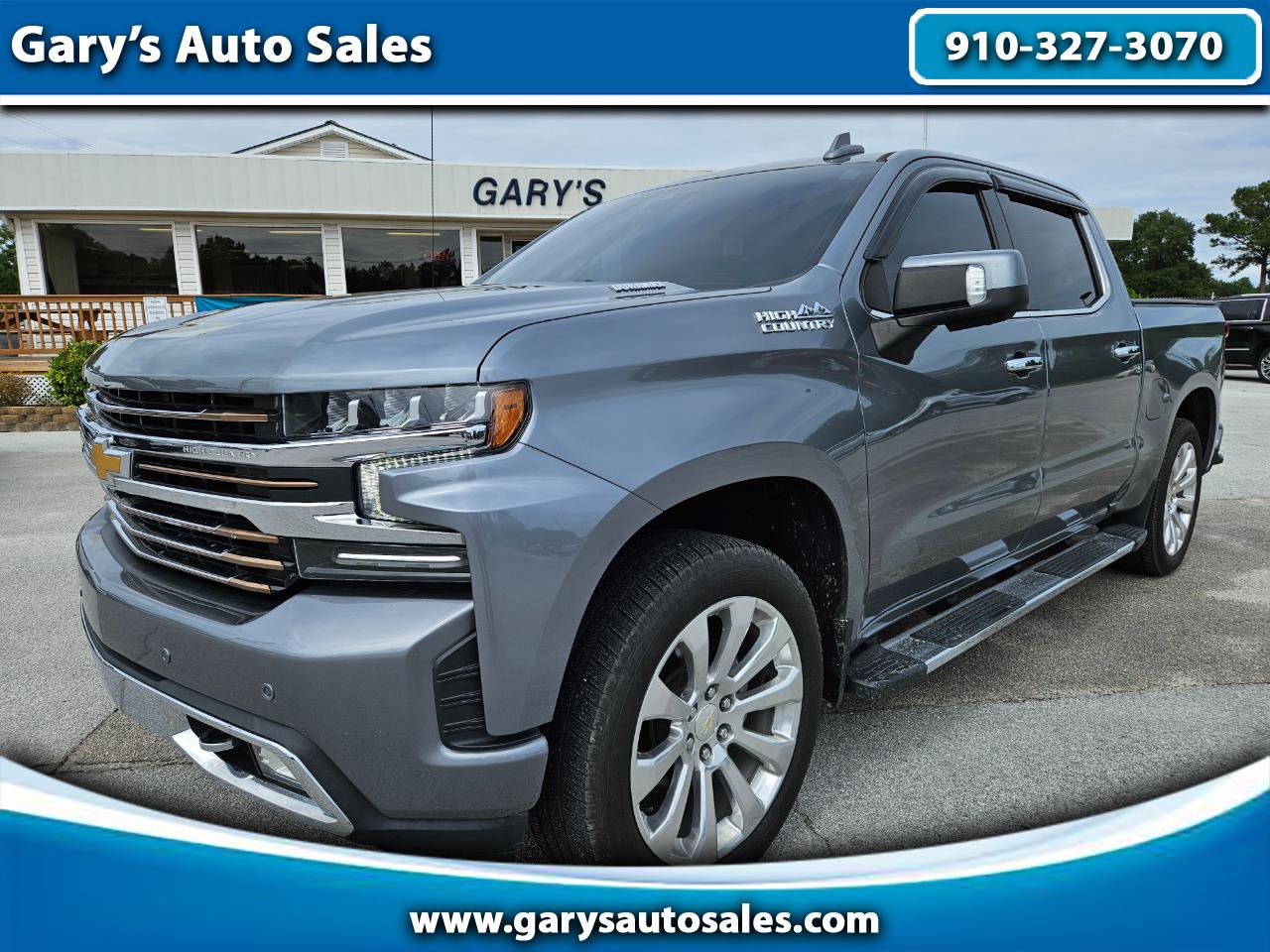 Used 2021 Chevrolet Silverado 1500 High Country w/ Technology Package image 1