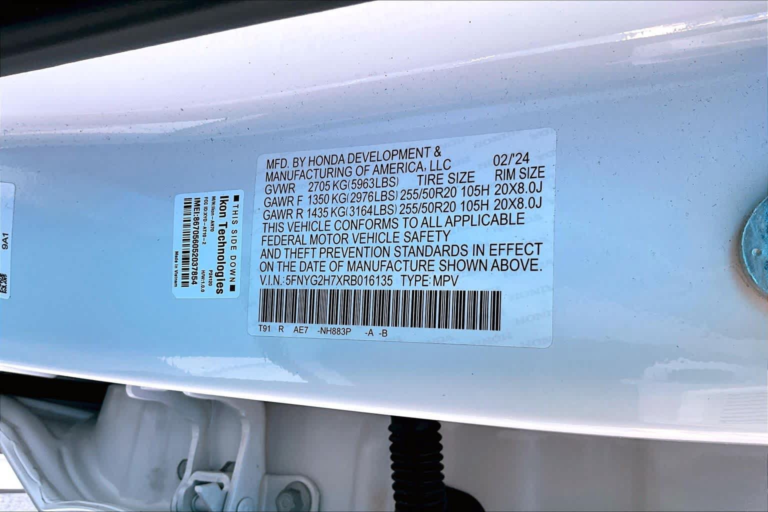 Used 2024 Honda Pilot Touring image 33