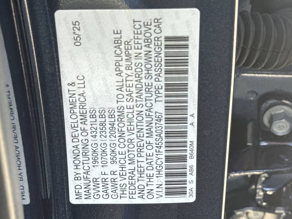 Used 2025 Honda Accord SE image 27