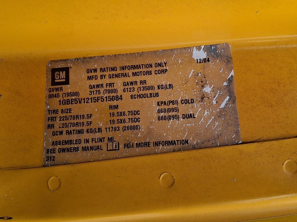 Used 2005 Chevrolet Kodiak C5500 2WD Regular Cab image 19