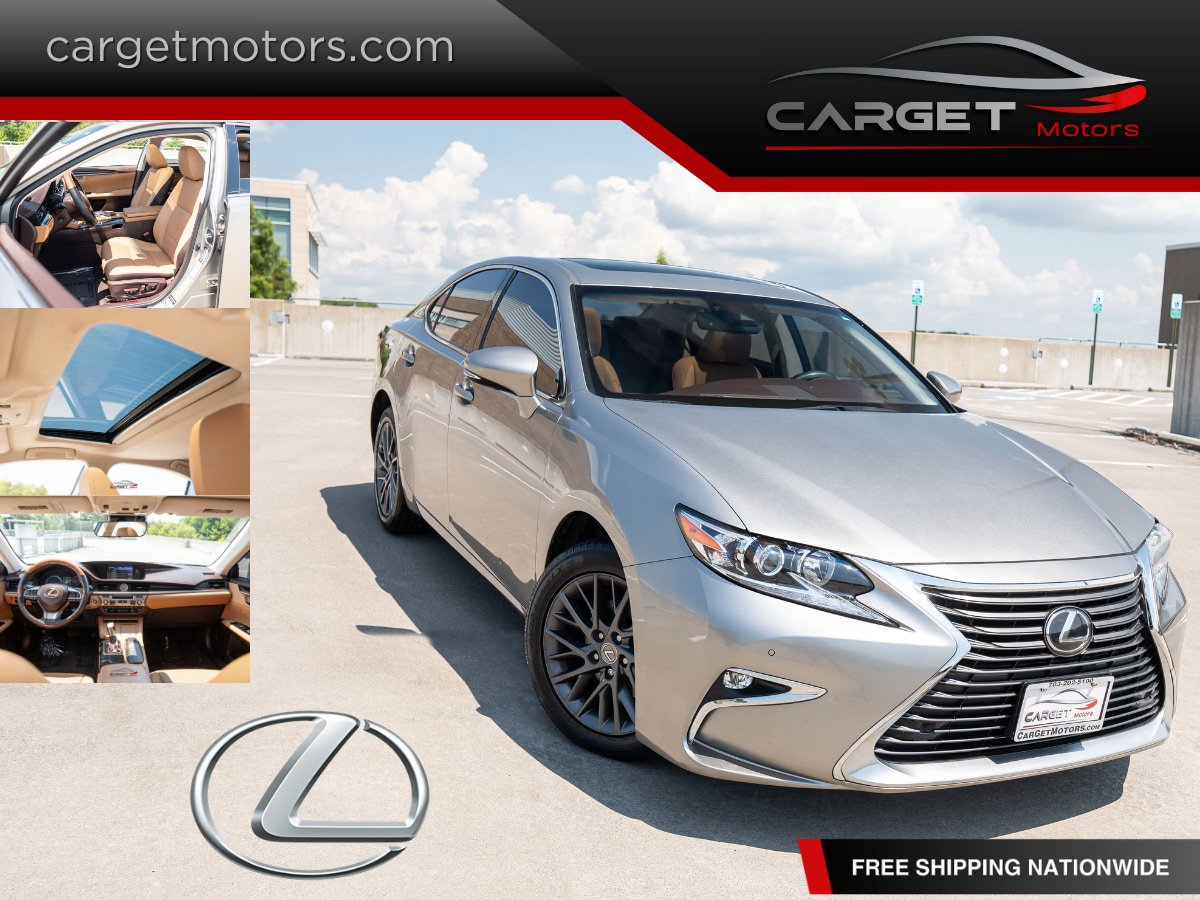 Used 2018 Lexus ES 350 w/ Navigation System Package FWD image 1