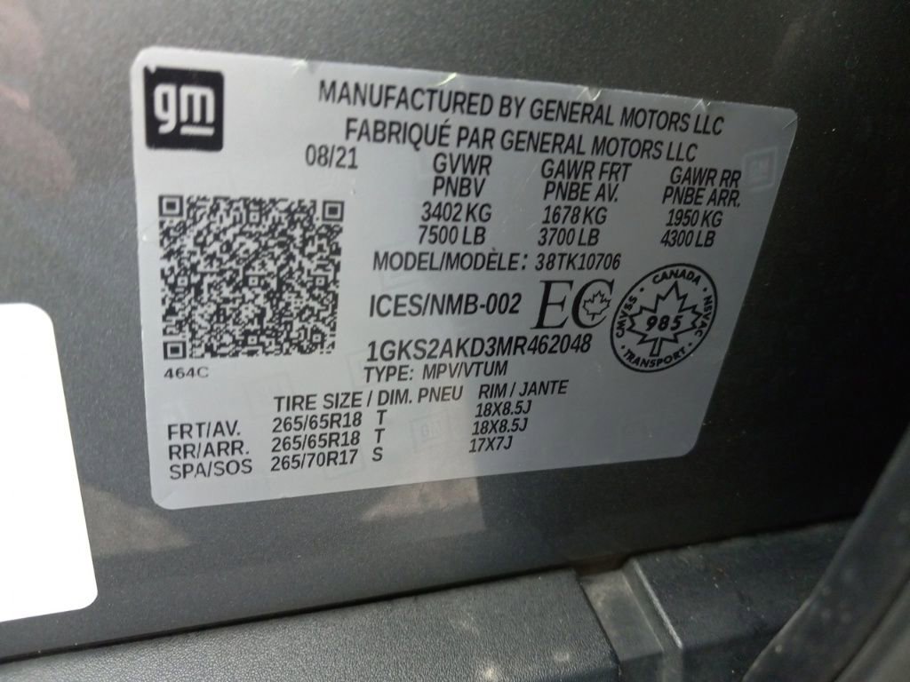 Used 2021 GMC Yukon SLE image 37