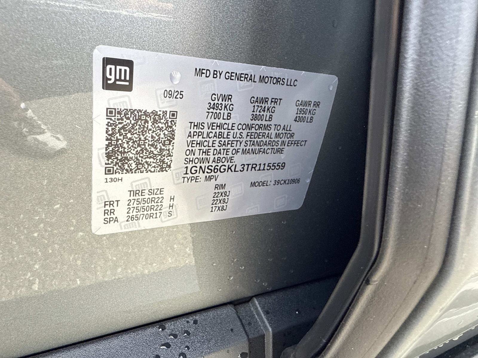 New 2026 Chevrolet Suburban High Country w/ Sun And Tow Package image 35