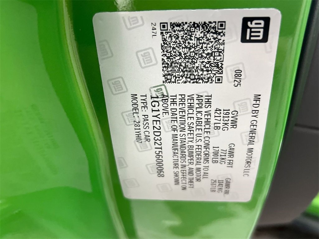 New 2026 Chevrolet Corvette Z06 image 27