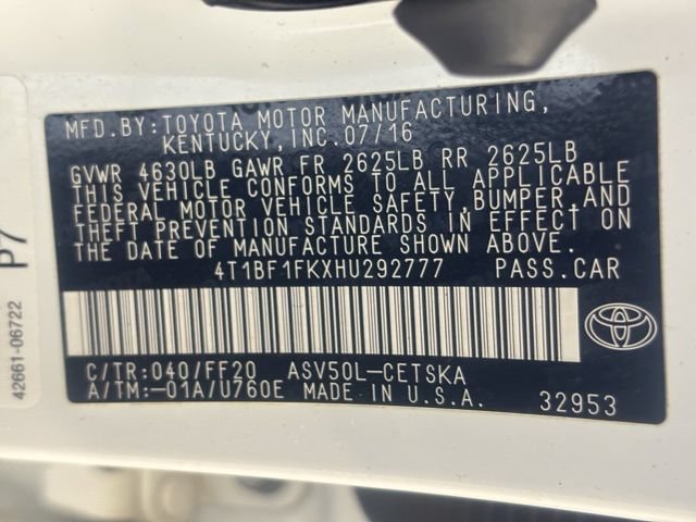 Used 2017 Toyota Camry SE FWD image 28