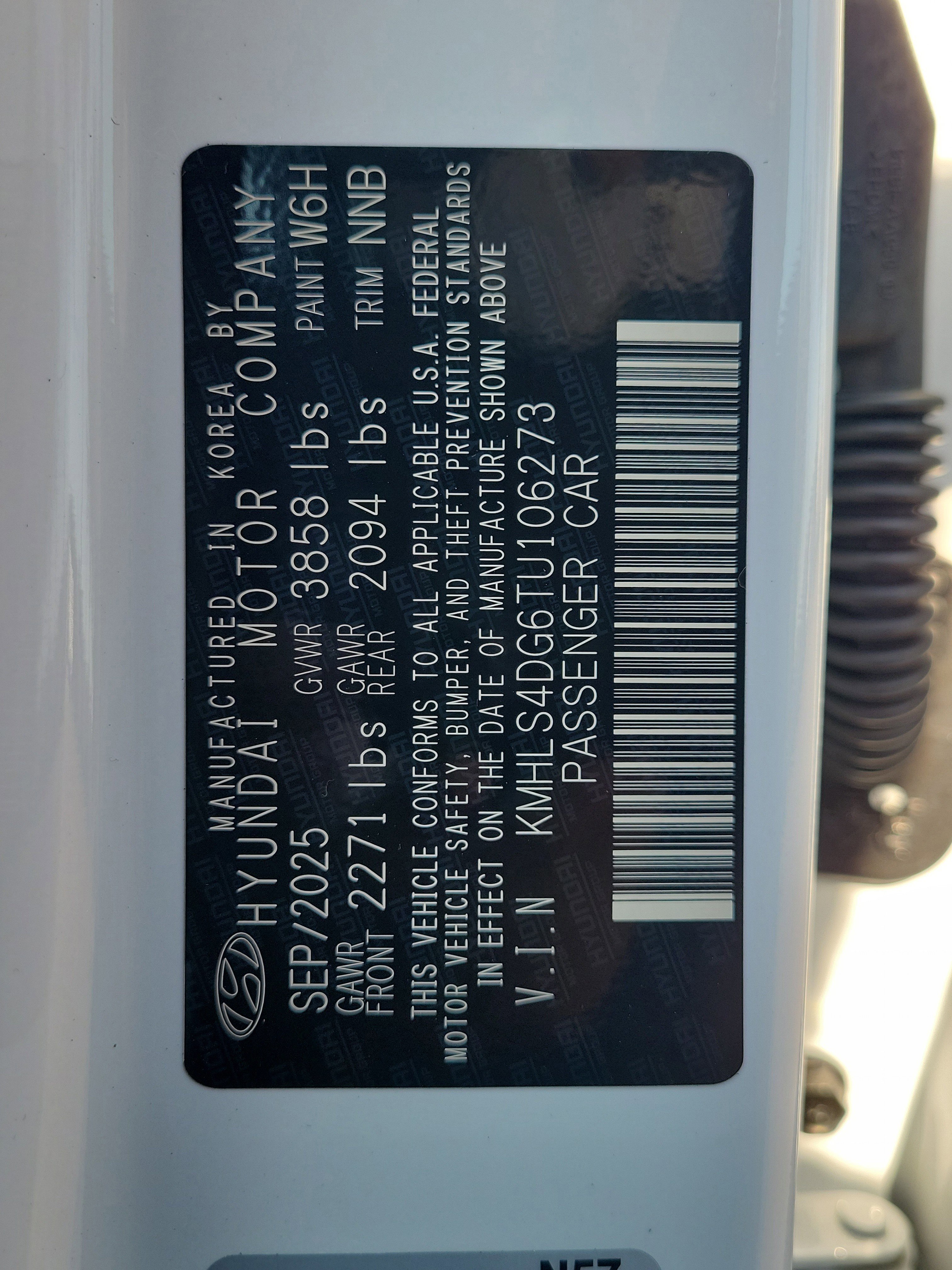 New 2026 Hyundai Elantra SEL Sport Premium w/ Cargo Package FWD image 7