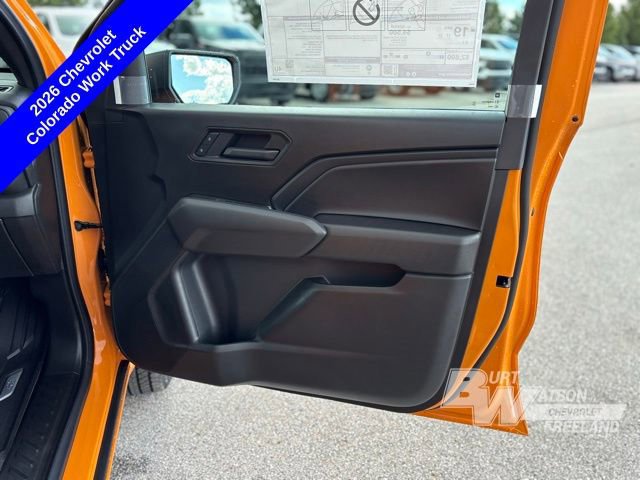 New 2026 Chevrolet Colorado W/T w/ WT Custom Package image 13