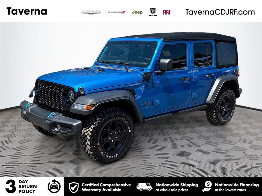 Used 2023 Jeep Wrangler Unlimited w/ Cold Weather Group image 1