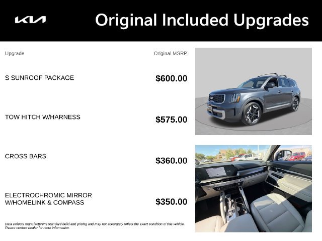 Used 2024 Kia Telluride S w/ S Sunroof Package AWD/4WD image 8