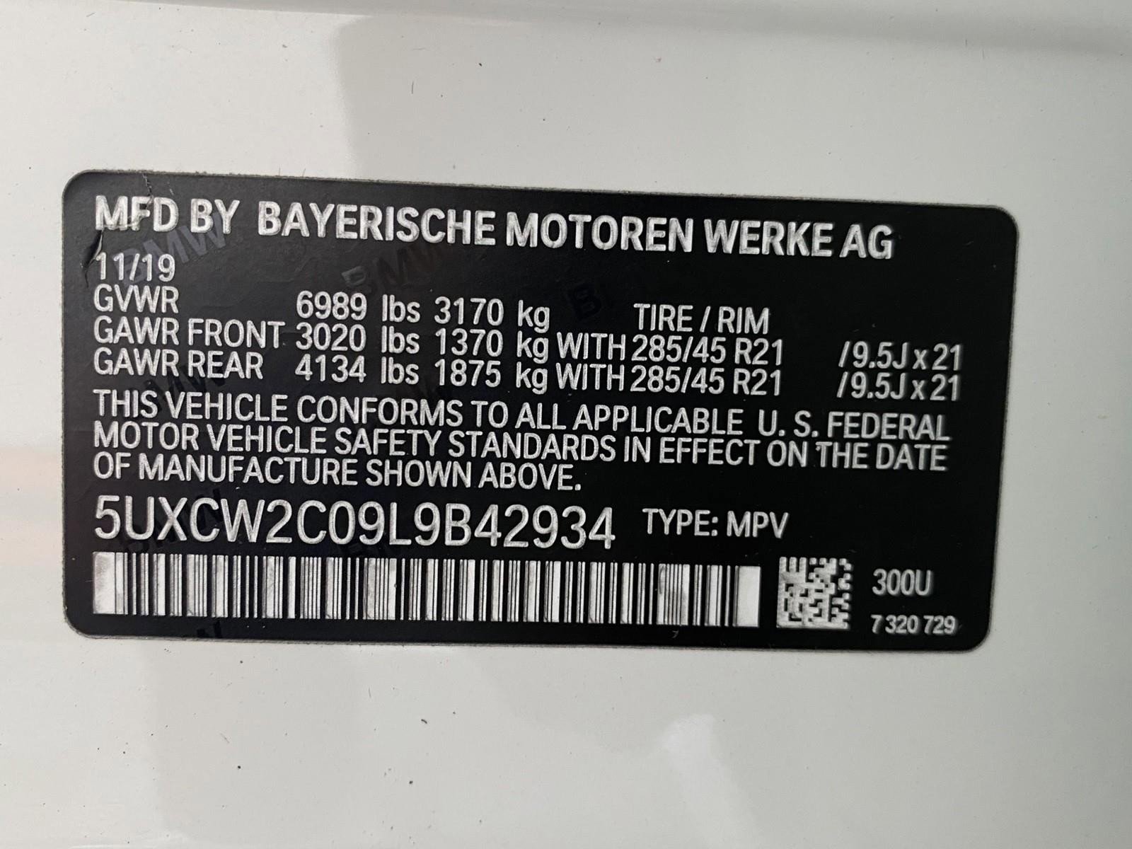 Used 2020 BMW X7 xDrive40i w/ Cold Weather Package AWD/4WD image 39