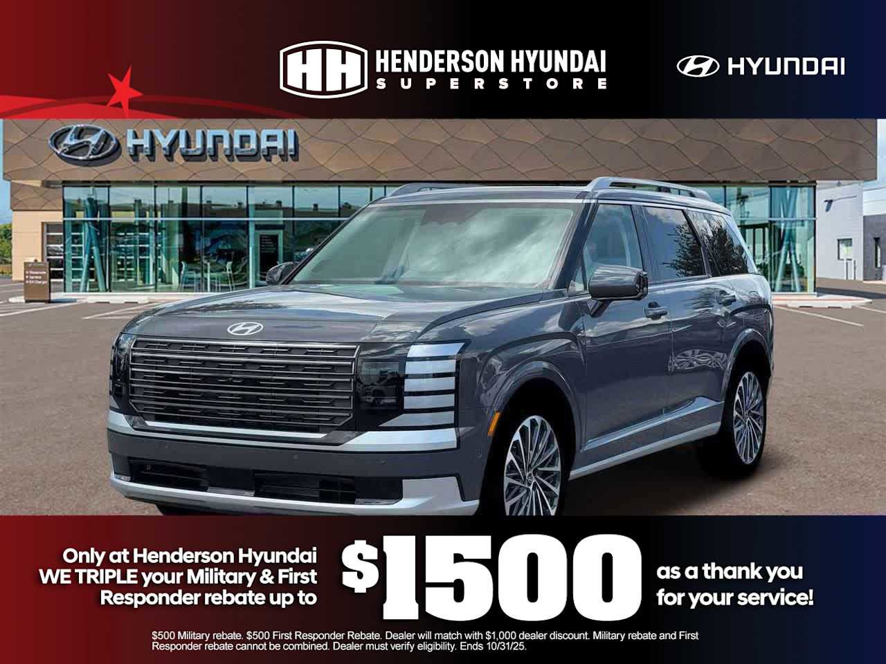 New 2026 Hyundai Palisade Calligraphy