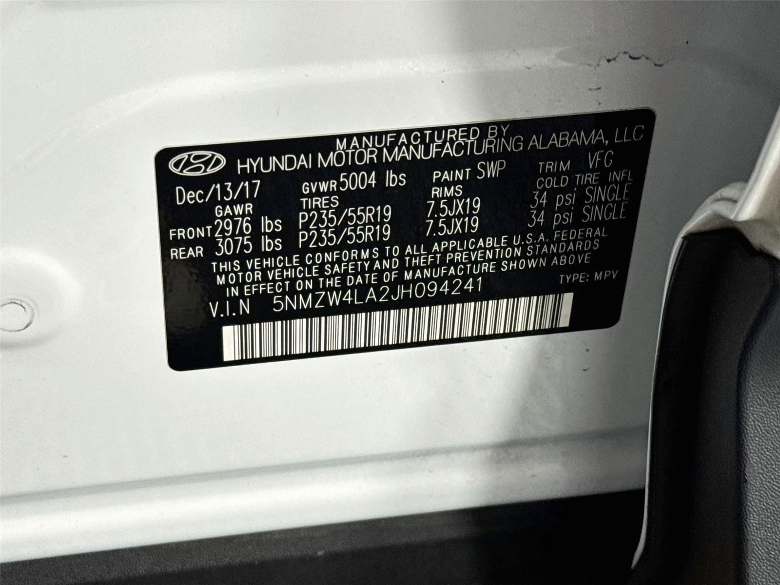 Used 2018 Hyundai Santa Fe Sport FWD image 34