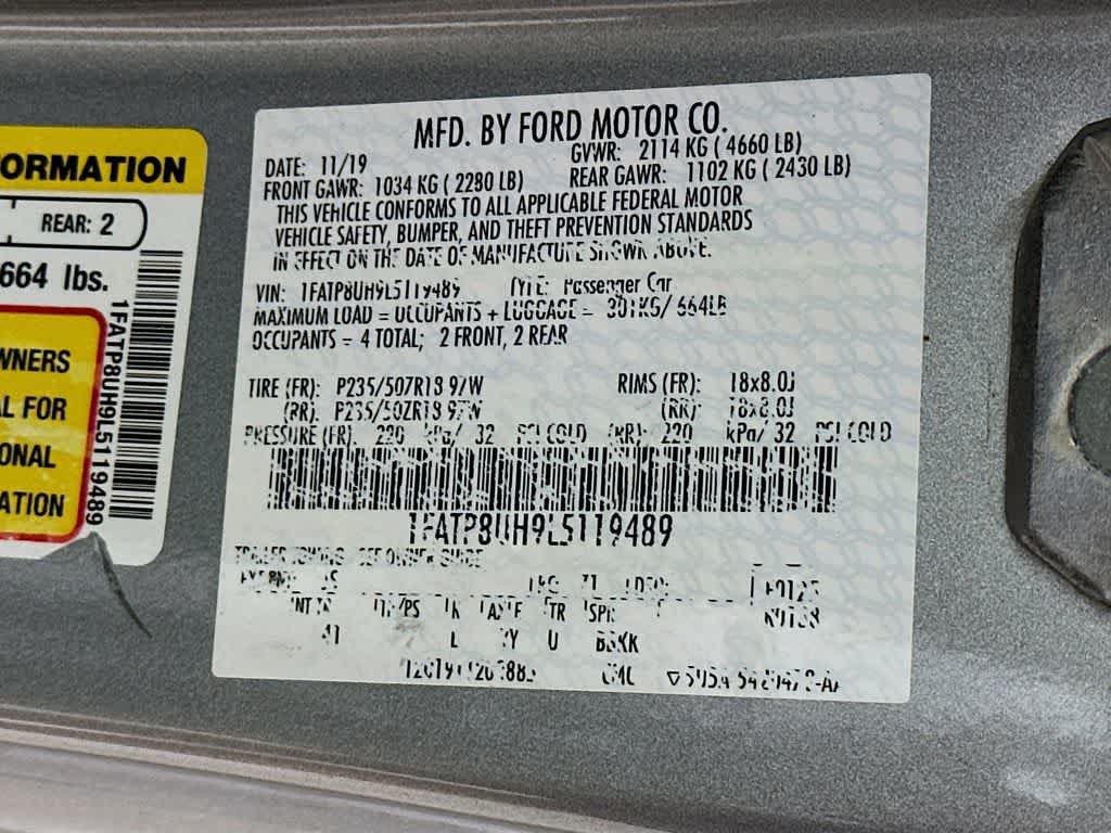 Used 2020 Ford Mustang Premium RWD image 22