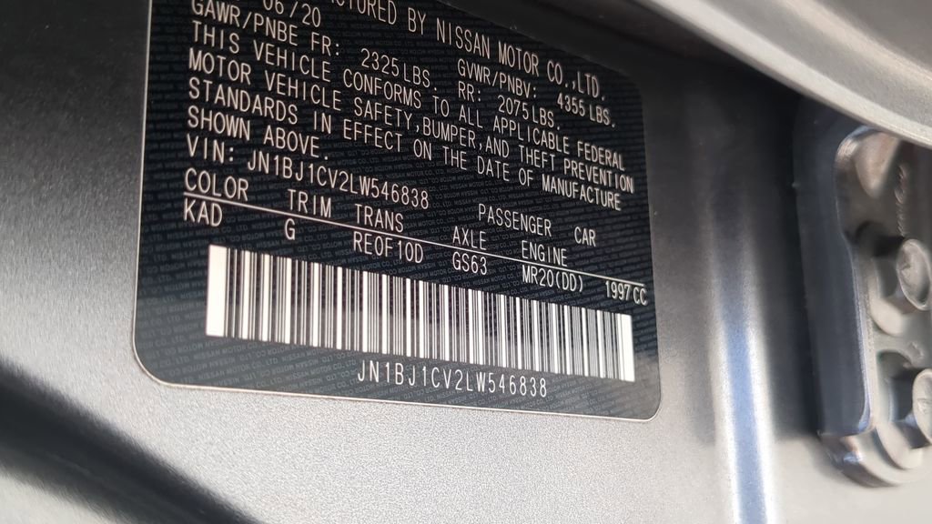 Certified 2020 Nissan Rogue Sport S image 25