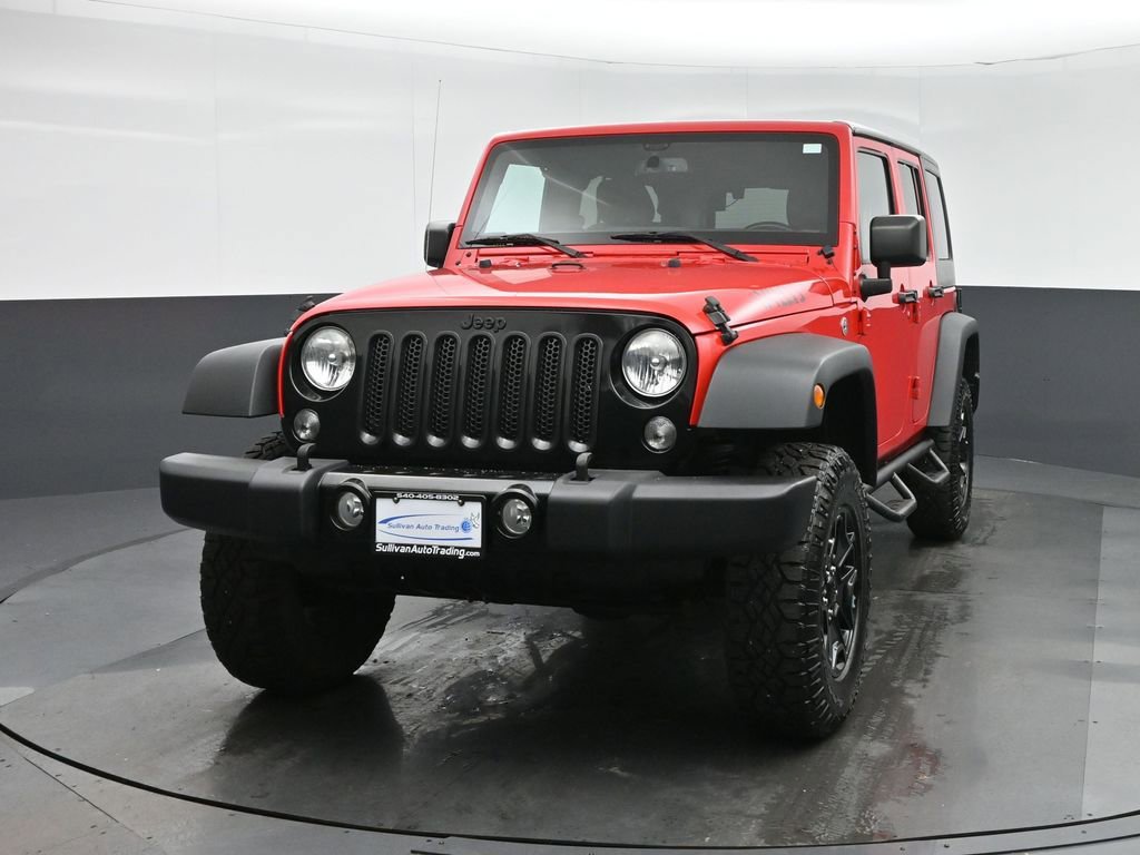 Used 2017 Jeep Wrangler Unlimited Willys image 2