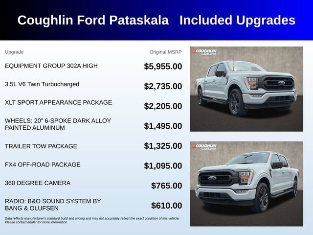 Used 2023 Ford F150 XLT w/ Equipment Group 302A High AWD/4WD image 3