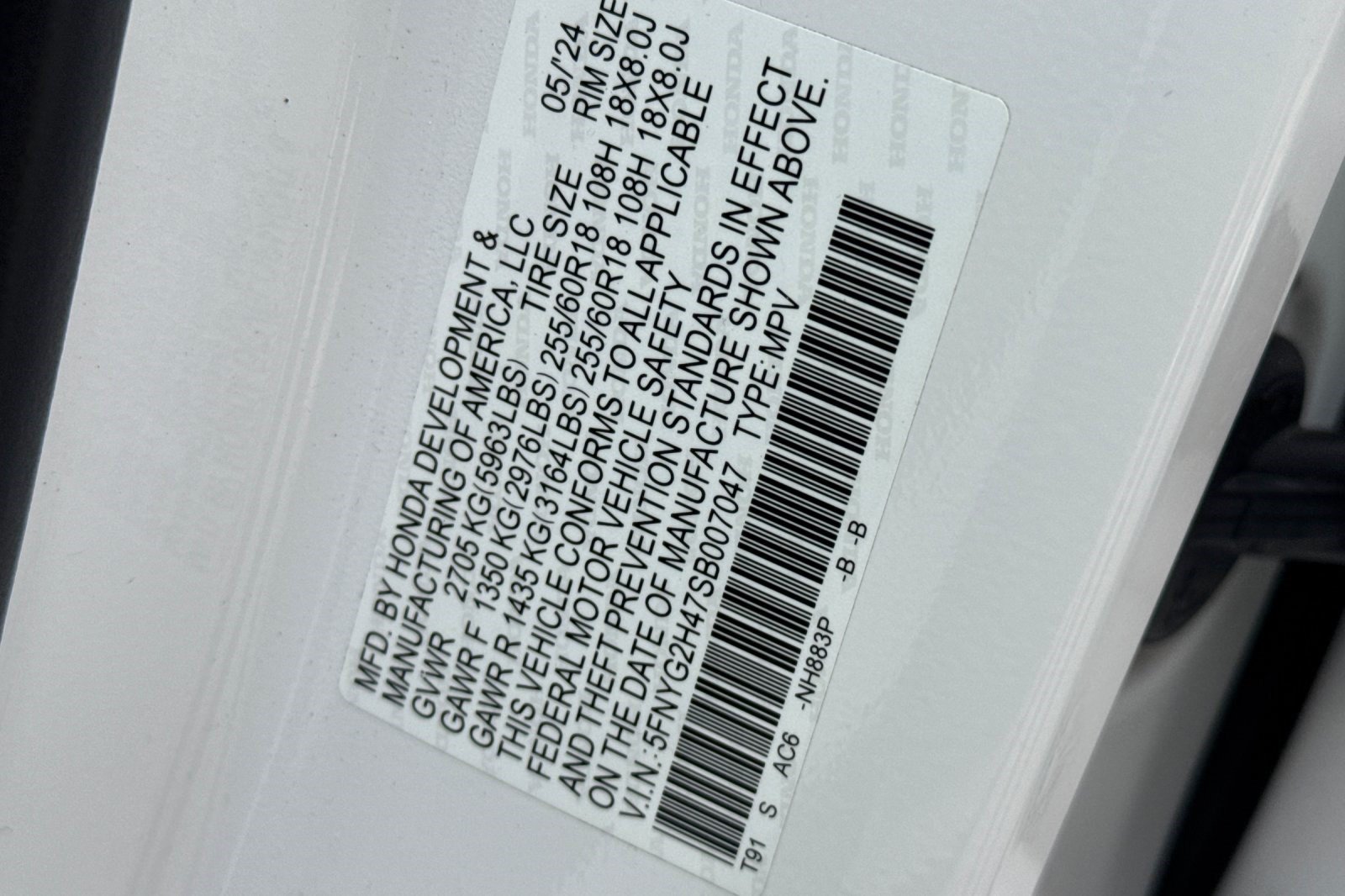 Certified 2025 Honda Pilot EX-L image 24