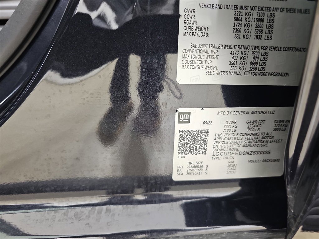 Certified 2022 Chevrolet Silverado 1500 RST image 43