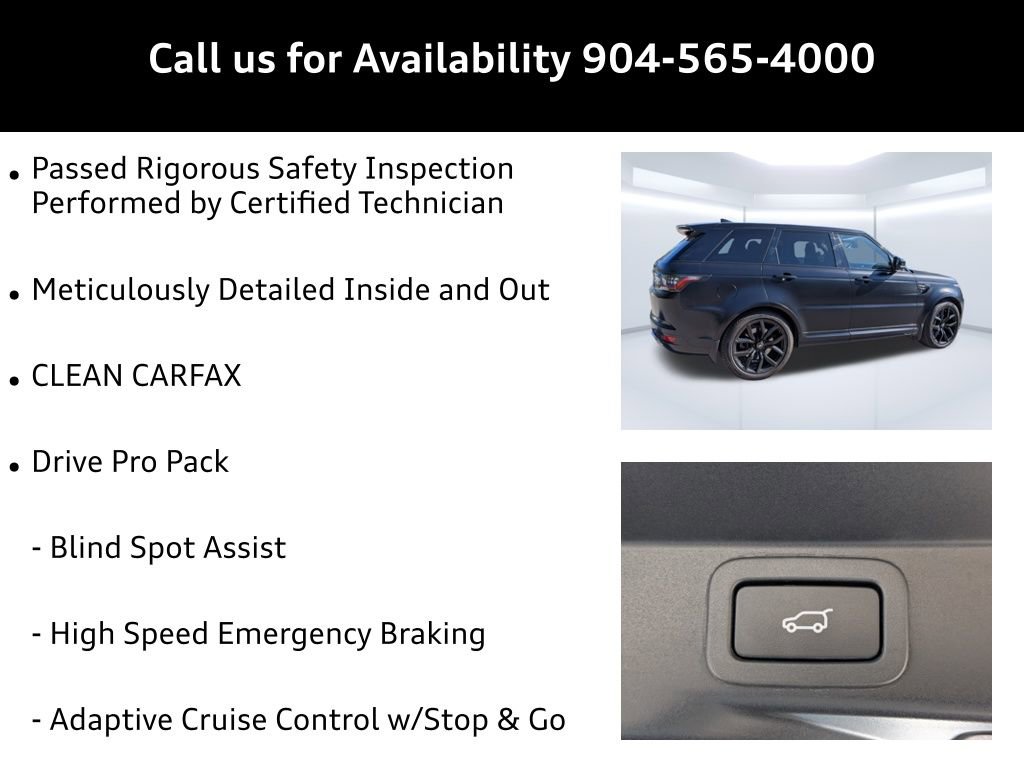 Used 2021 Land Rover Range Rover Sport SVR image 9