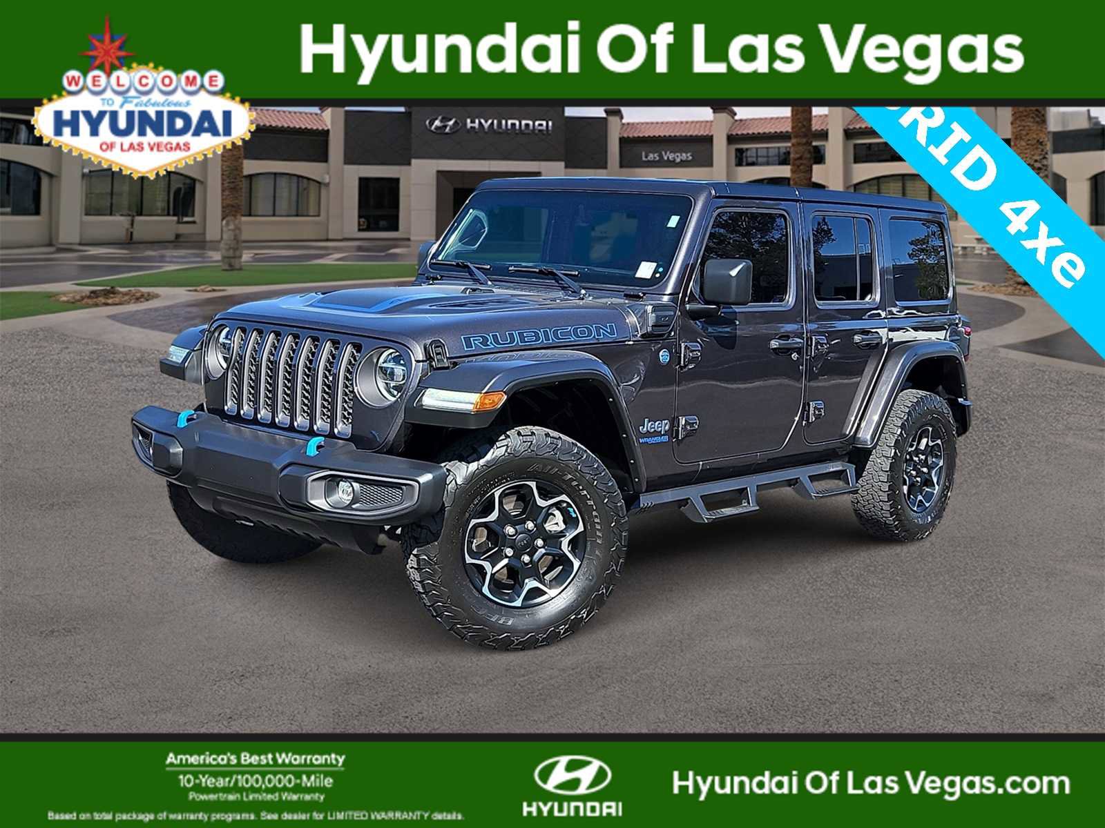 Used 2022 Jeep Wrangler Unlimited Rubicon 4xe