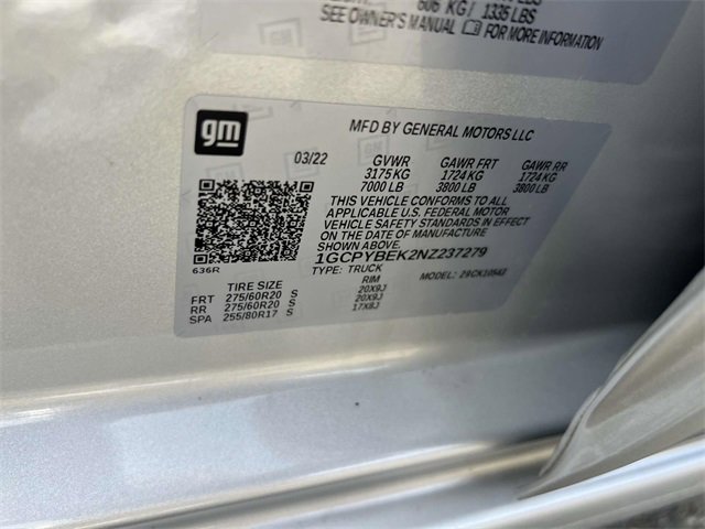 Certified 2022 Chevrolet Silverado 1500 Custom w/ LPO, Dark Essentials Package image 18