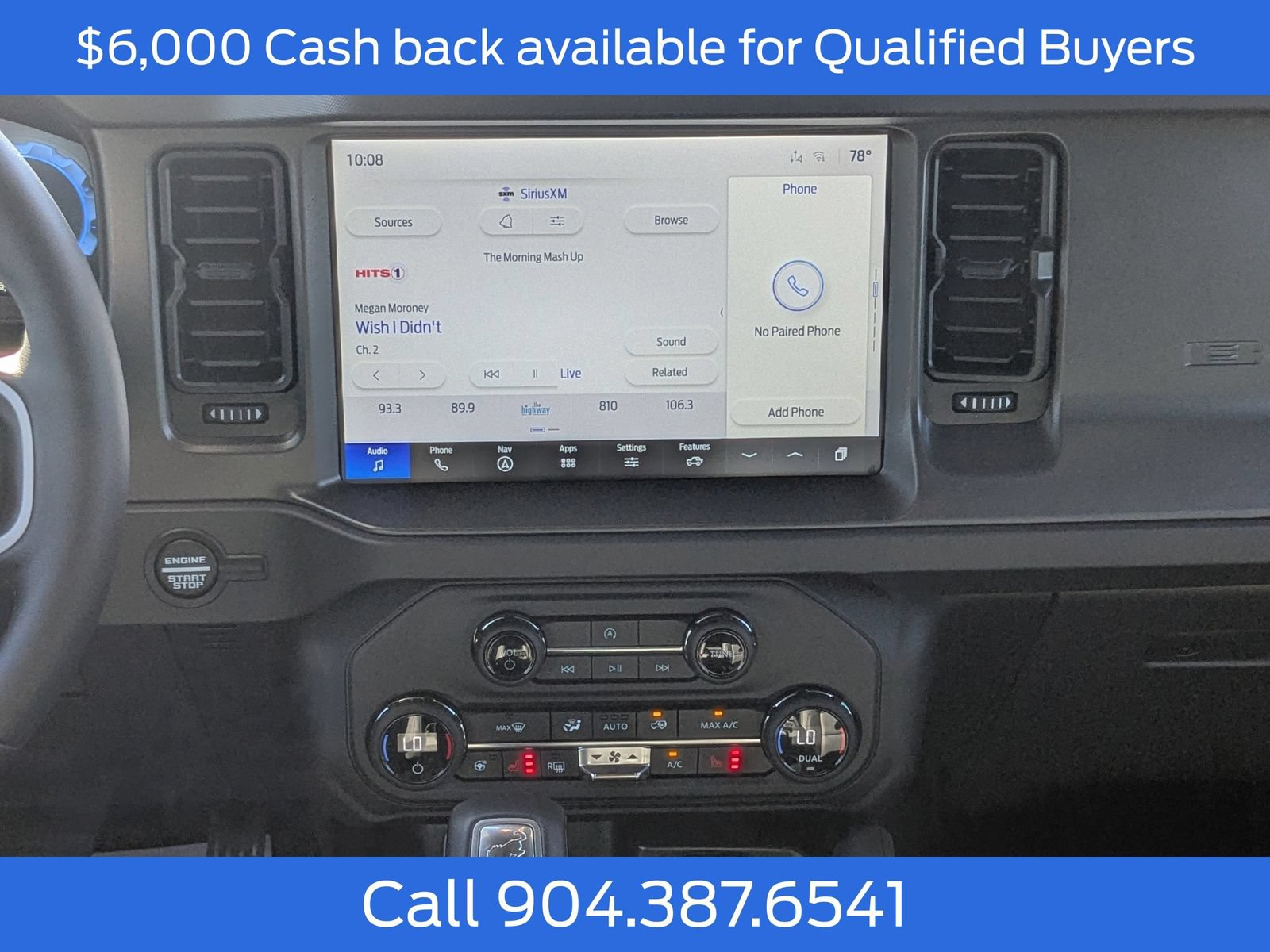 New 2025 Ford Bronco Badlands w/ Sasquatch Package AWD/4WD image 17
