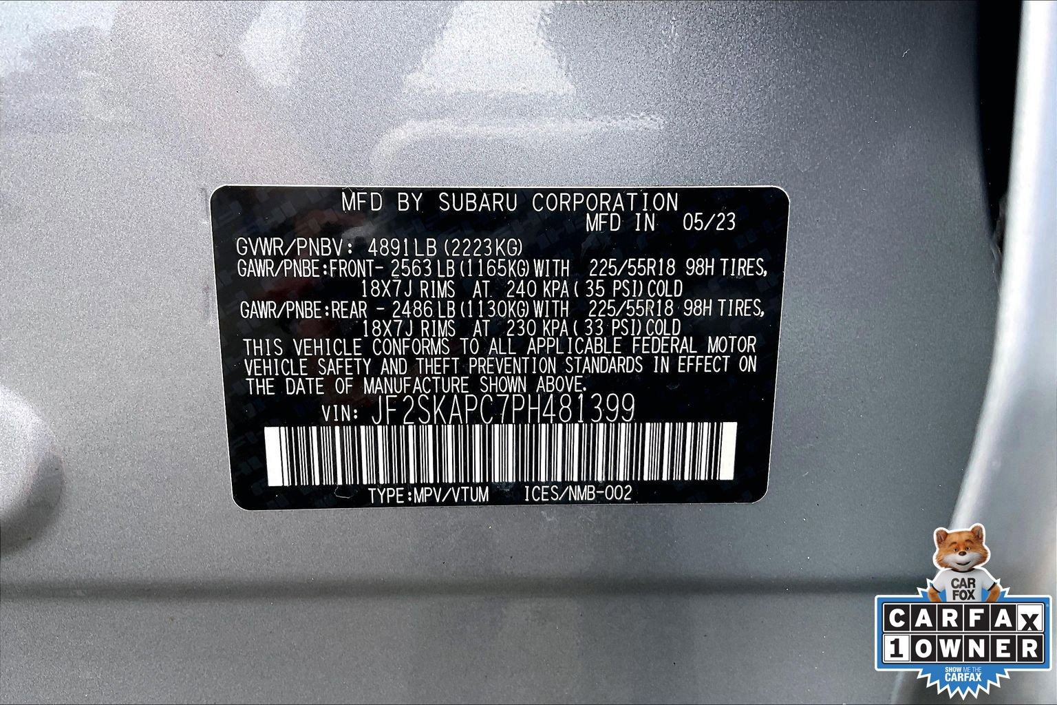 Certified 2023 Subaru Forester Limited w/ Popular Package #2 image 33