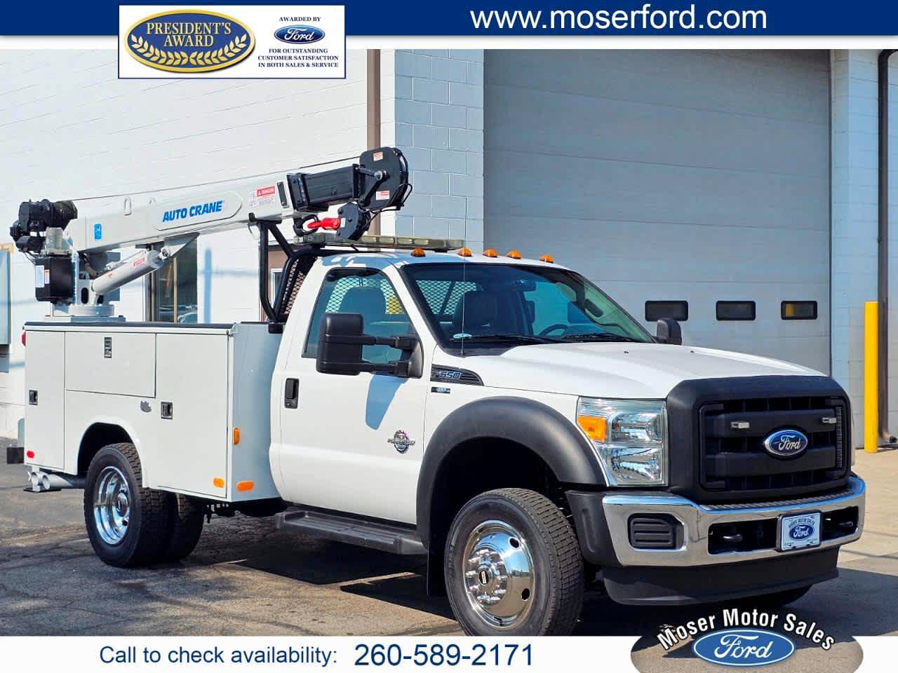 Used 2011 Ford F550 4x4 Regular Cab Super Duty w/ Payload Upgrade Pkg image 1