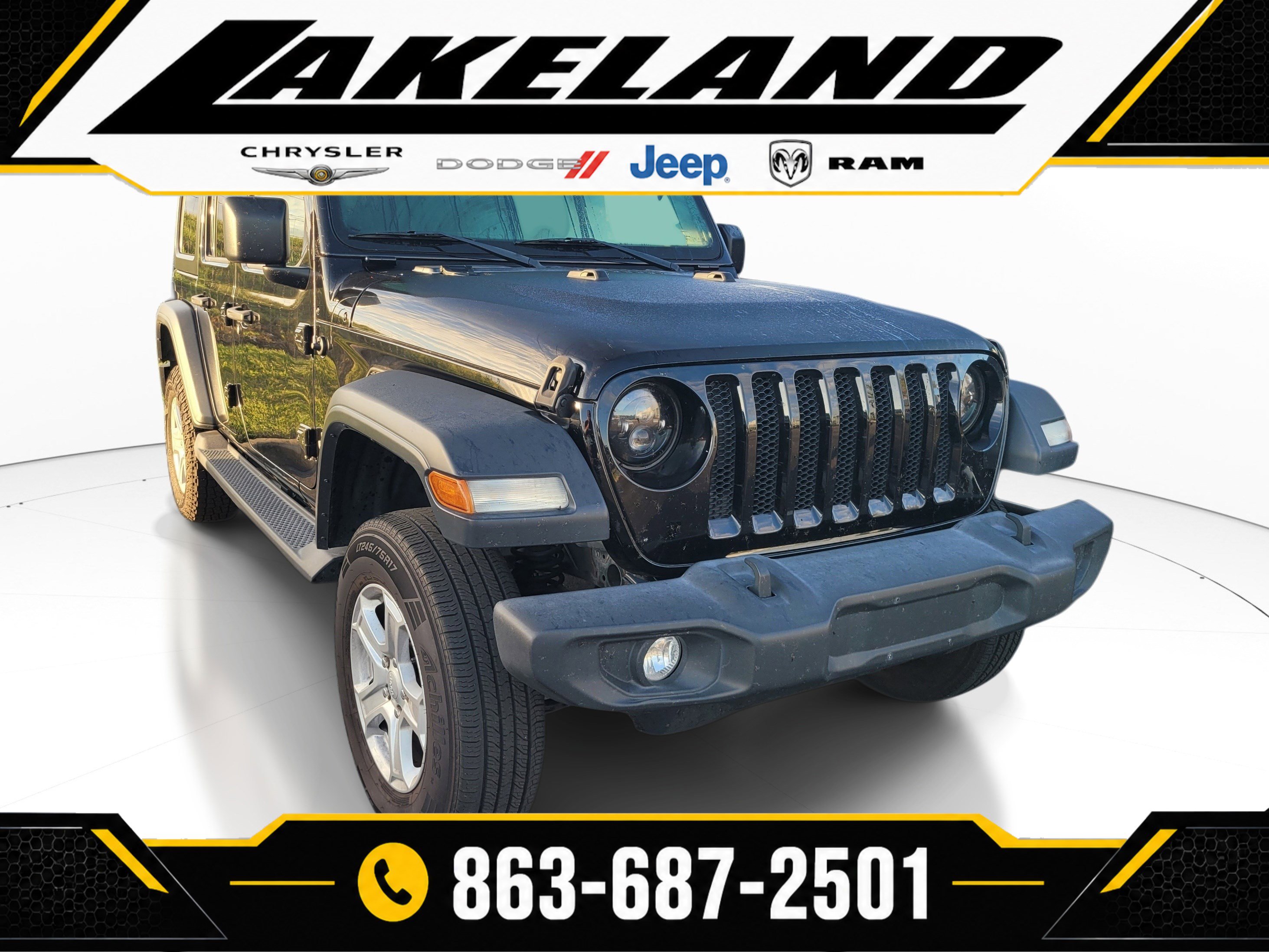 Used 2018 Jeep Wrangler Unlimited Sport S AWD/4WD video 1